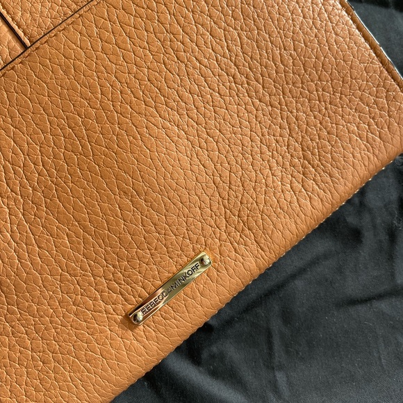 SALE 💋 • NWOT Rebecca Minkoff • Studded Salmon Clutch - Picture 5 of 8